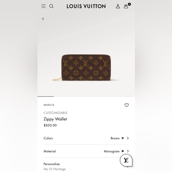 Brand New Louis Vuitton Wallet - Picture 7 of 7